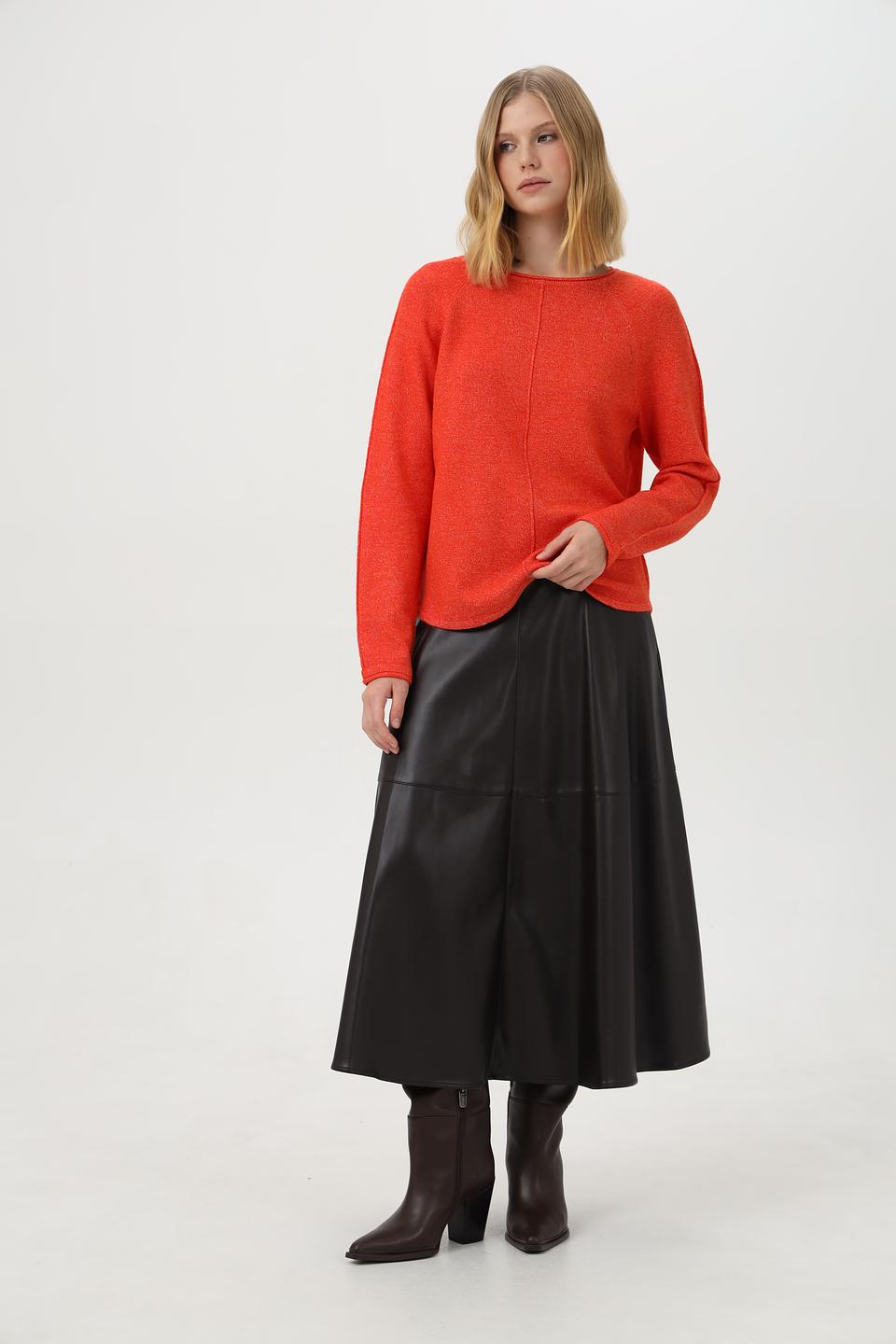 Пуловер Bianca терракотовый