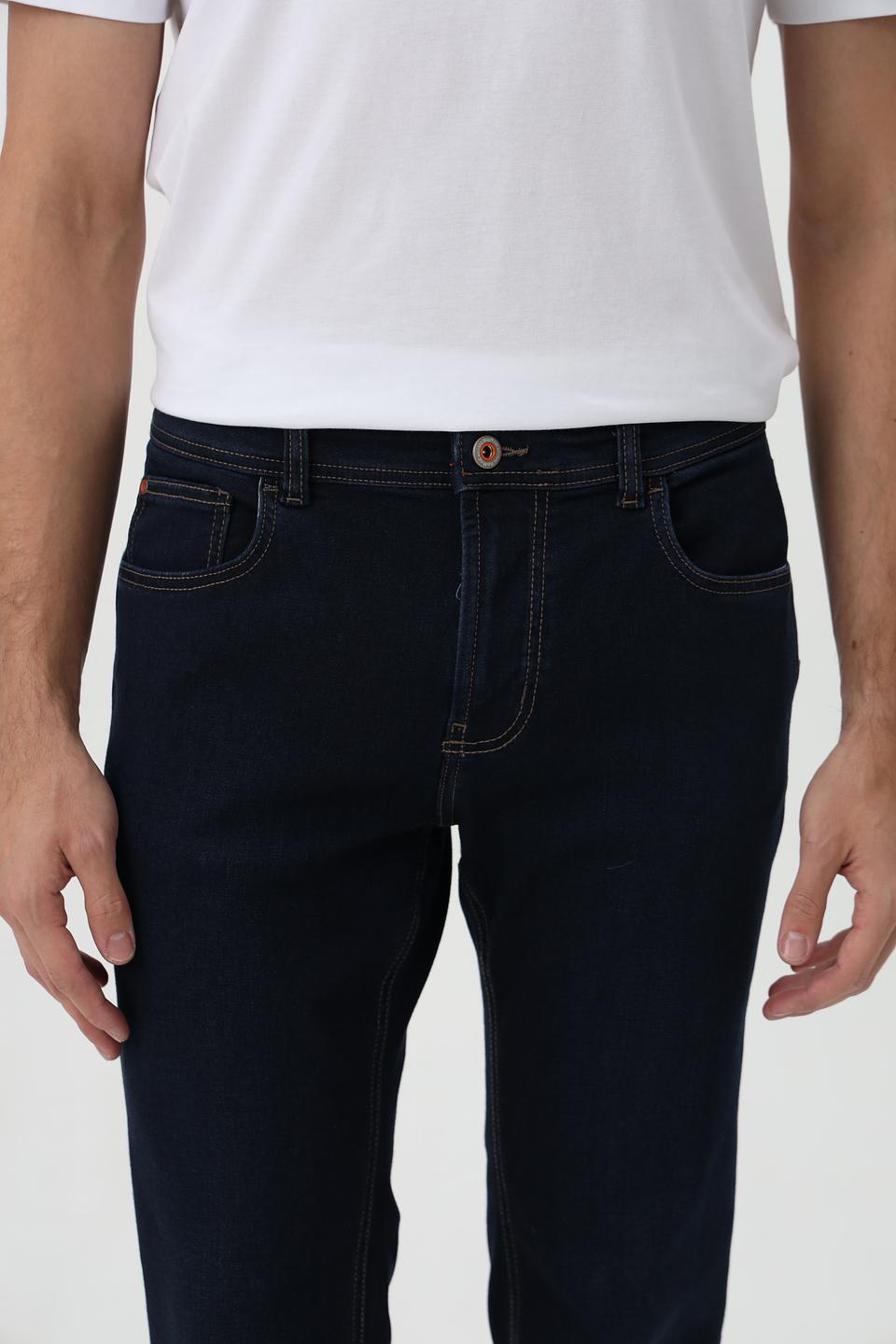 Джинсы Hattric с контрастной отделкой