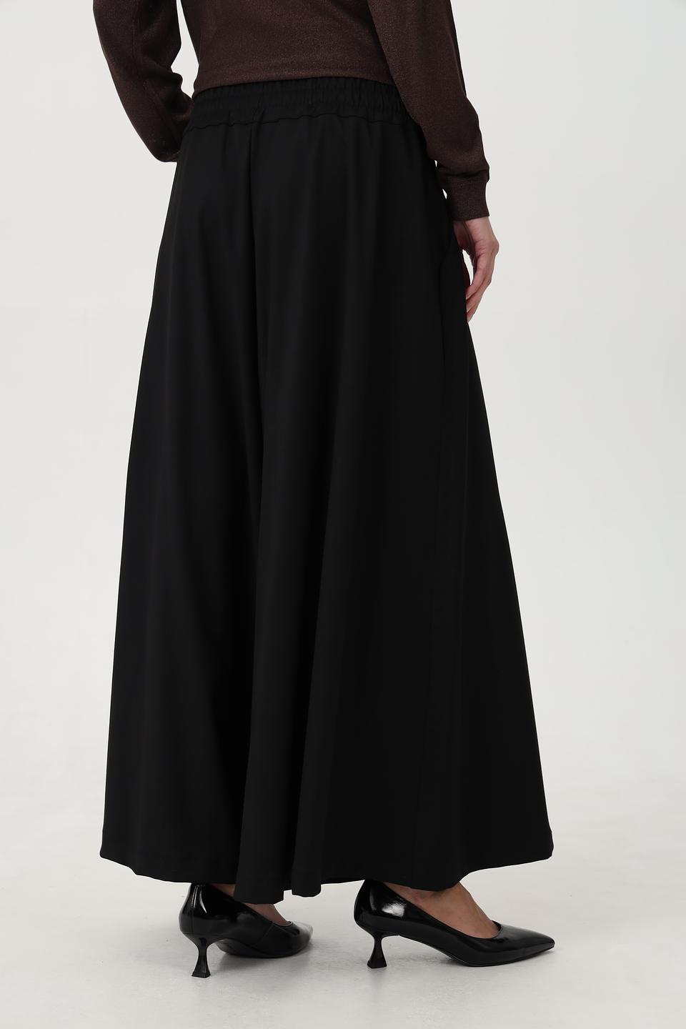 Брюки-клёш Croche чёрные