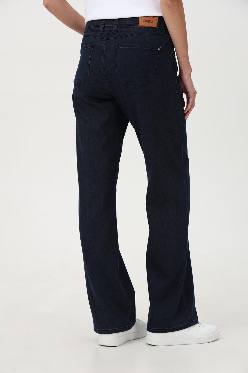 Джинсы Angels прямого кроя, темно-синие