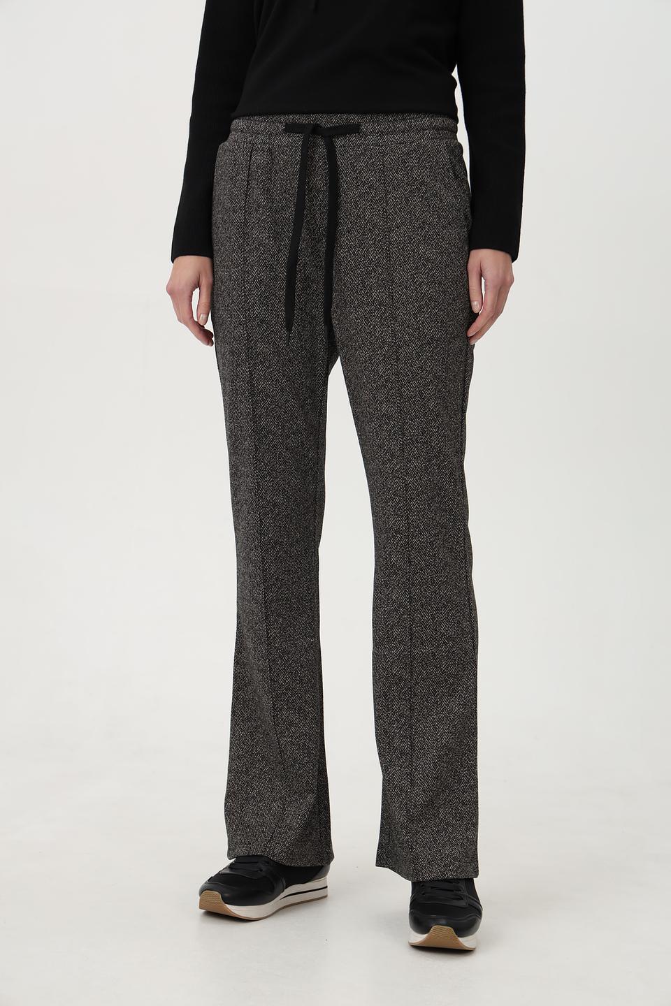 Брюки Steilmann с узором «елочка»