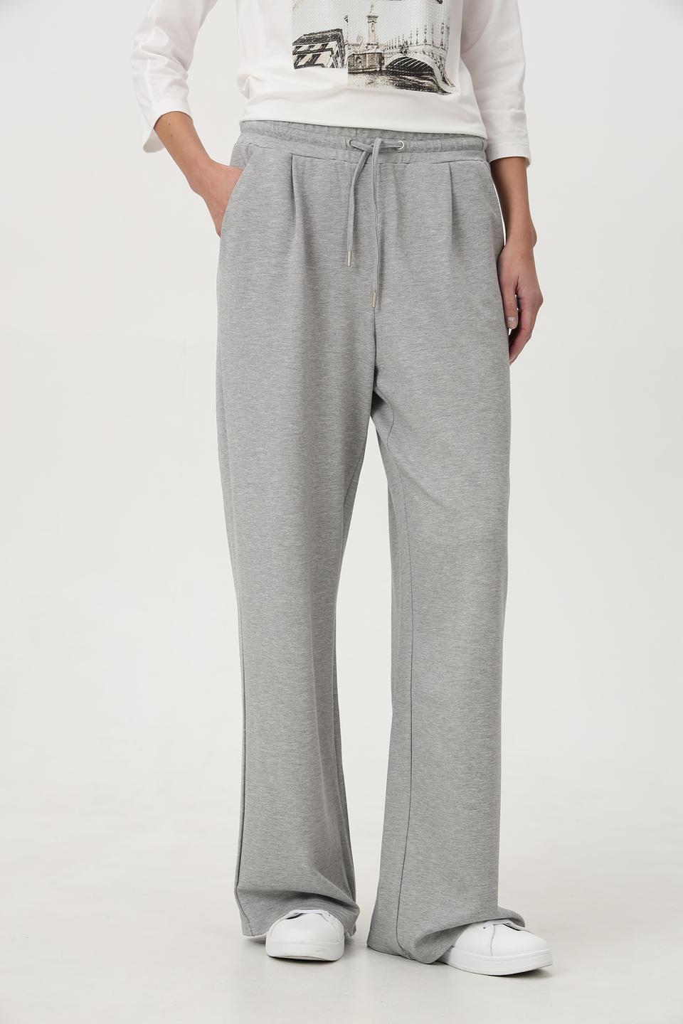 Брюки палаццо Broadway серые