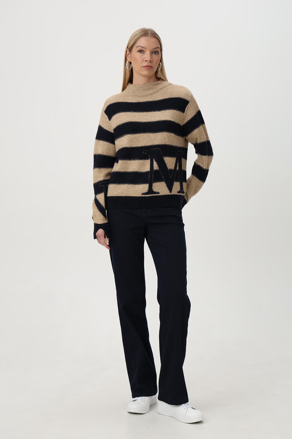 Джинсы Angels прямого кроя тёмно-синие