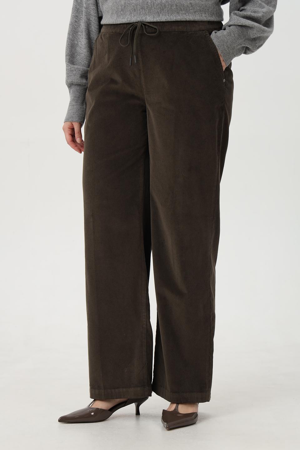 Брюки вельветовые Angels хаки