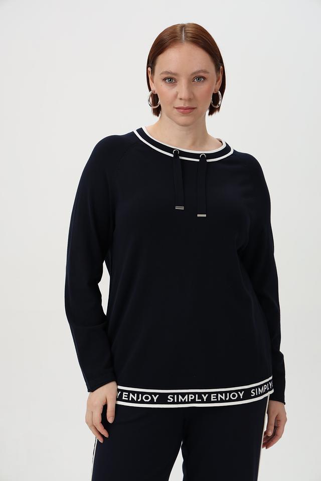 Пуловер Via Appia с надписью