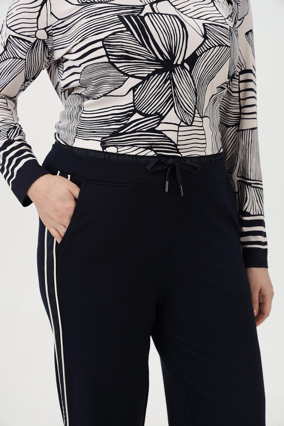 Брюки Via Appia DUE темно-синие