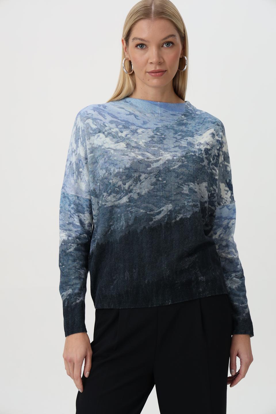 Пуловер Tuzzi с принтом «Горы»