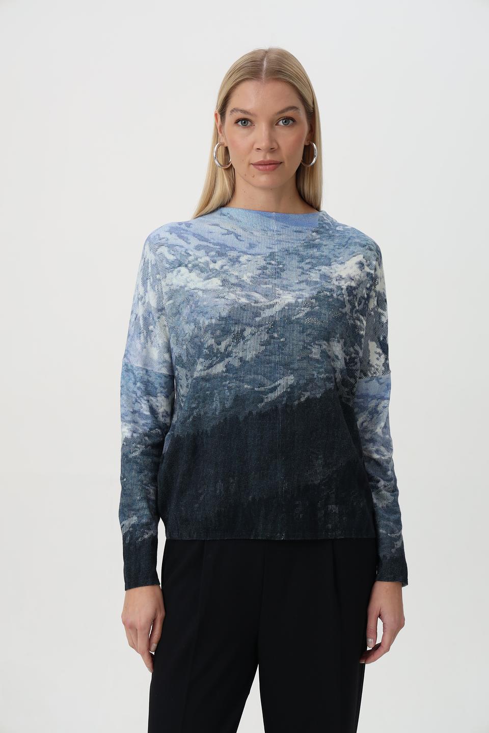 Пуловер Tuzzi с принтом «Горы»