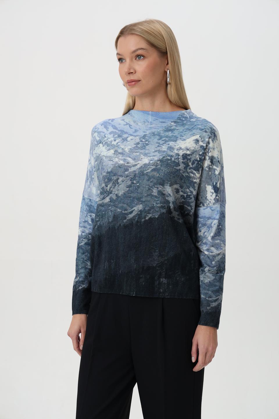 Пуловер Tuzzi с принтом «Горы»