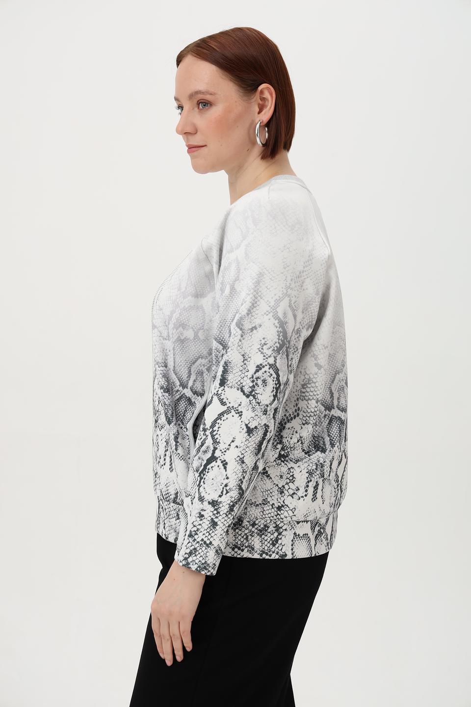 Пуловер Tuzzi с принтом "змея"