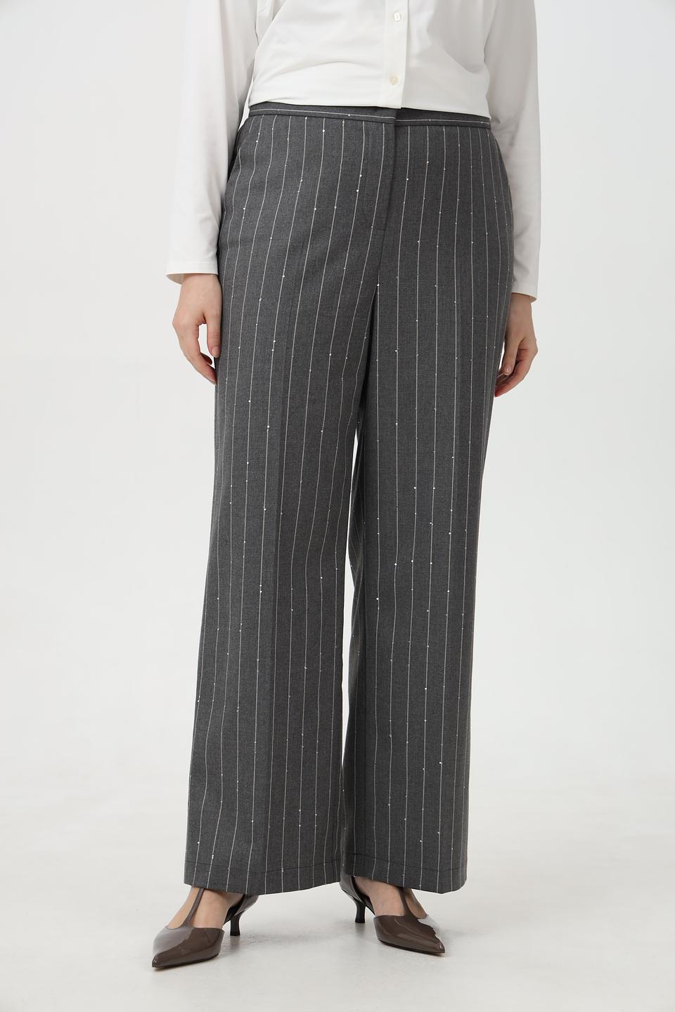 Брюки в полоску Tuzzi