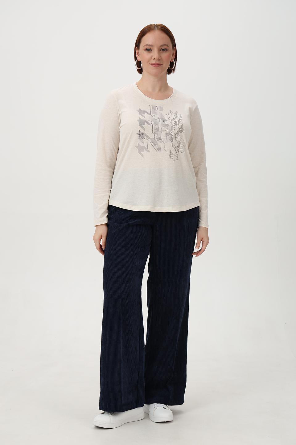 Лонгслив Olsen с цветочным принтом