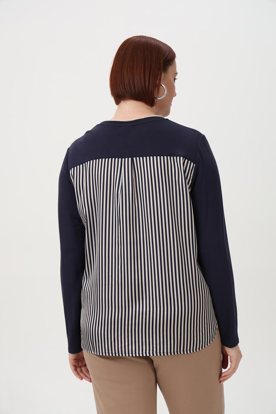 Блузка Barbara Lebek с принтом