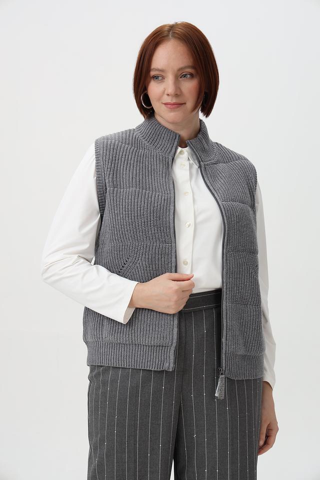 Жилет Rabe collection серый