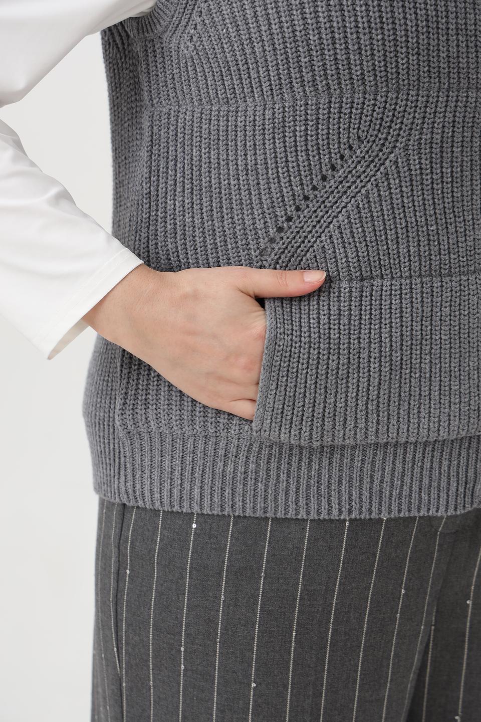 Жилет Rabe collection серый