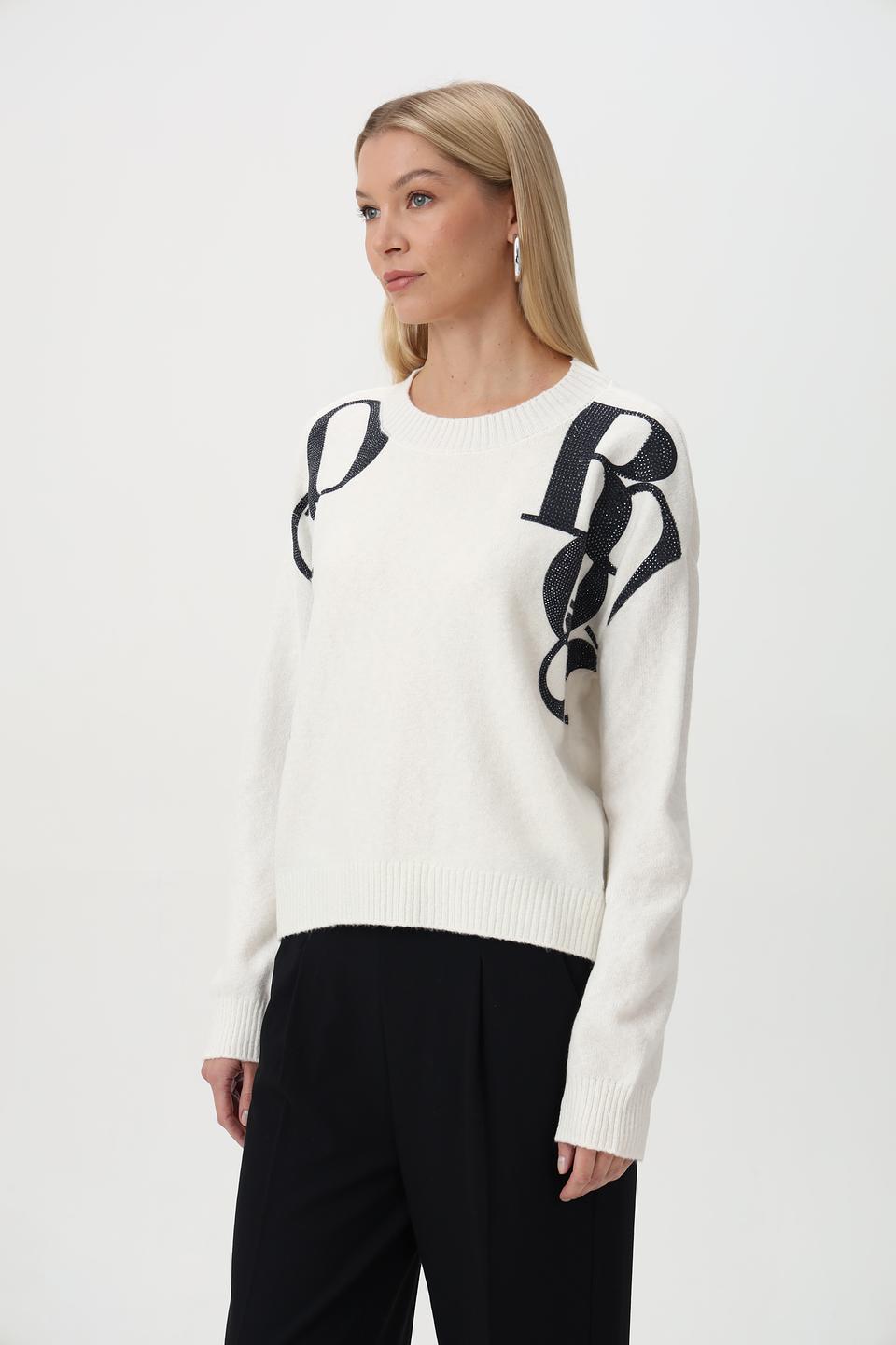 Джемпер Monari с принтом губ