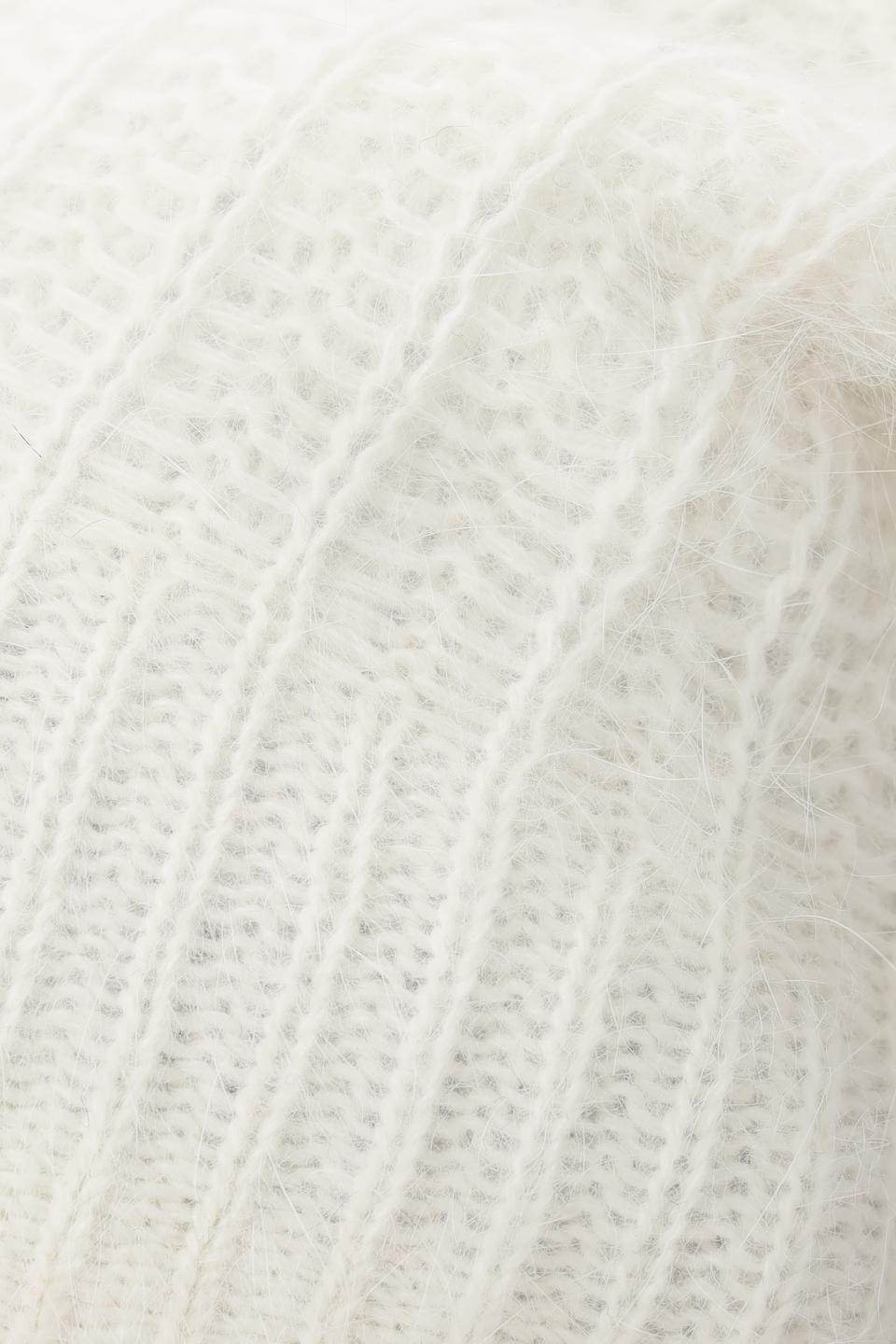 Шапка Seeberger вязаная белая