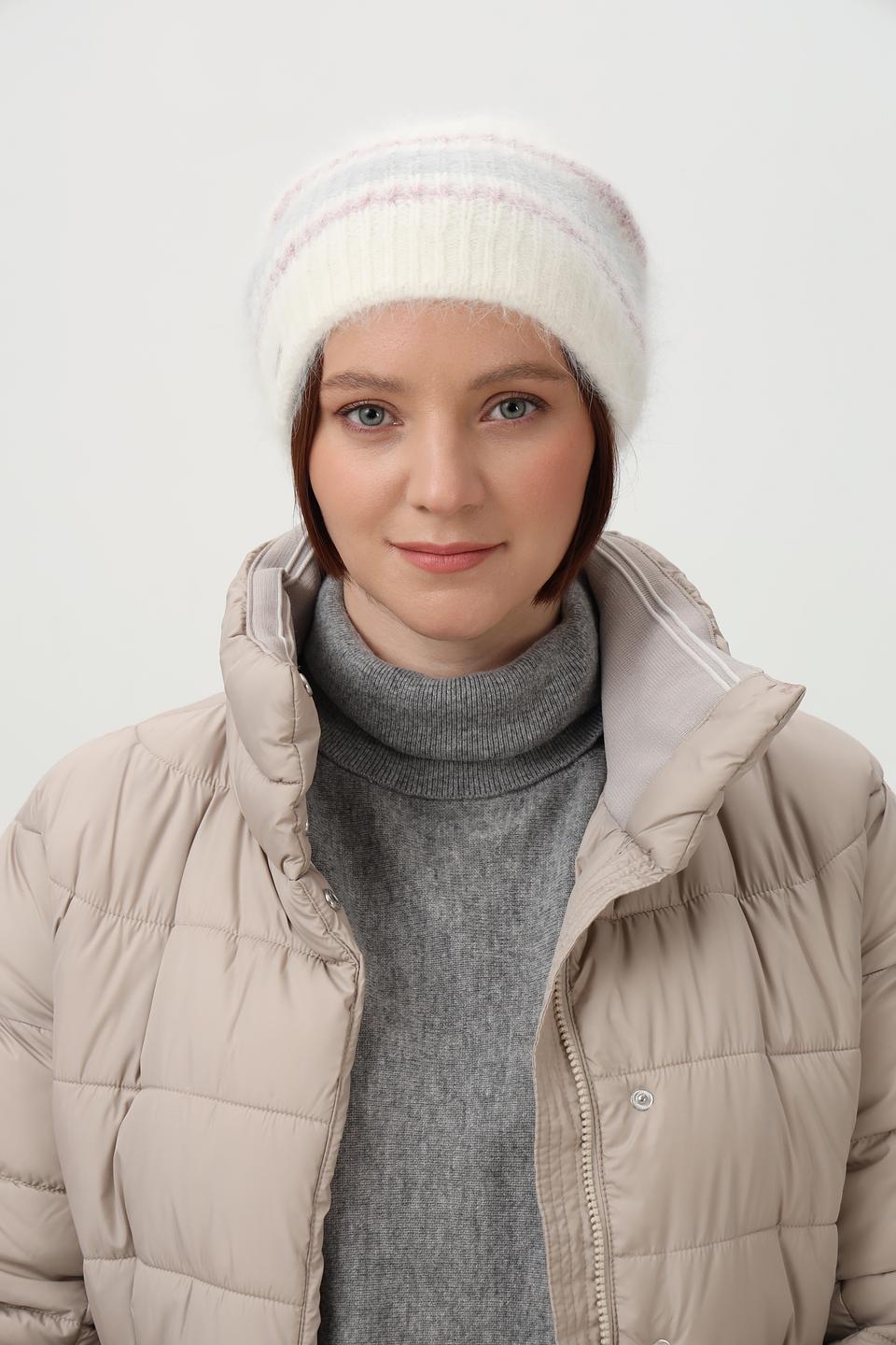 Шапка Seeberger в полоску