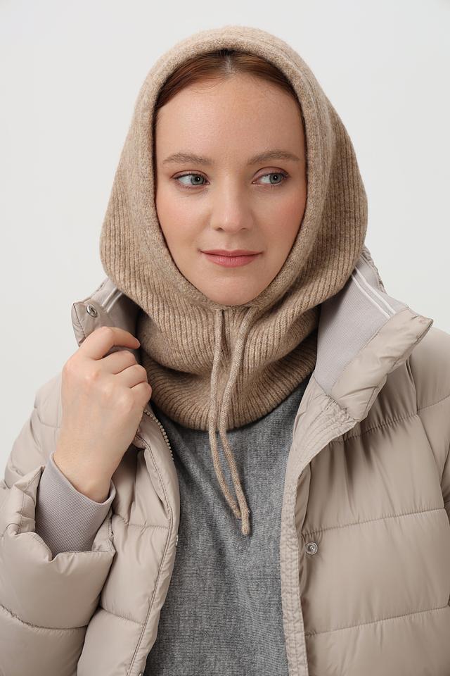 Шапка-капюшон Fraas бежевый