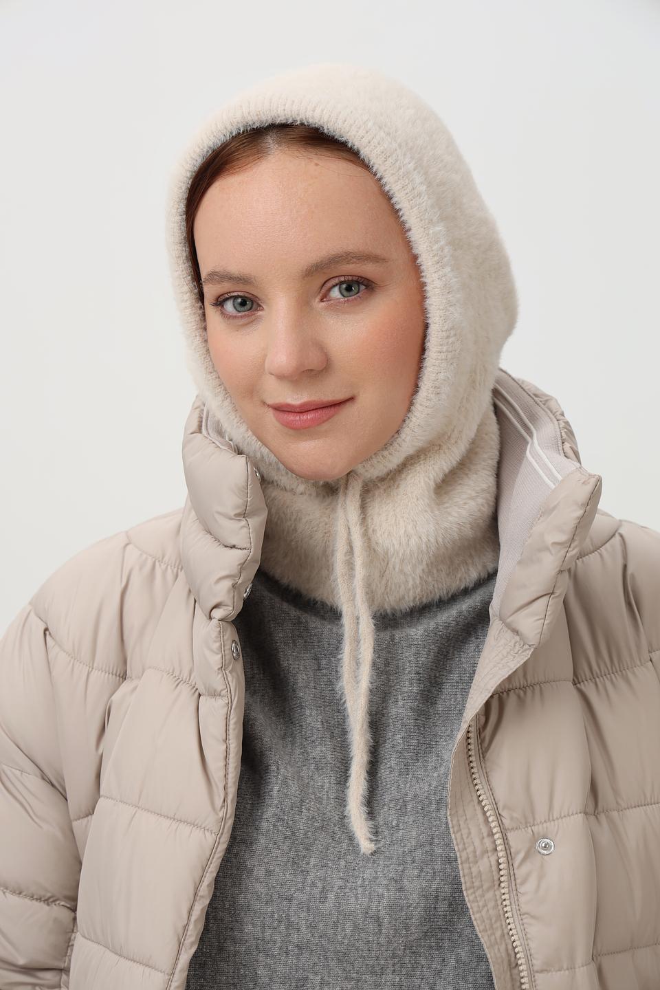 Шапка-капюшон Loevenich кремовый