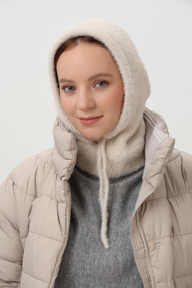 Шапка-капюшон Loevenich кремовый