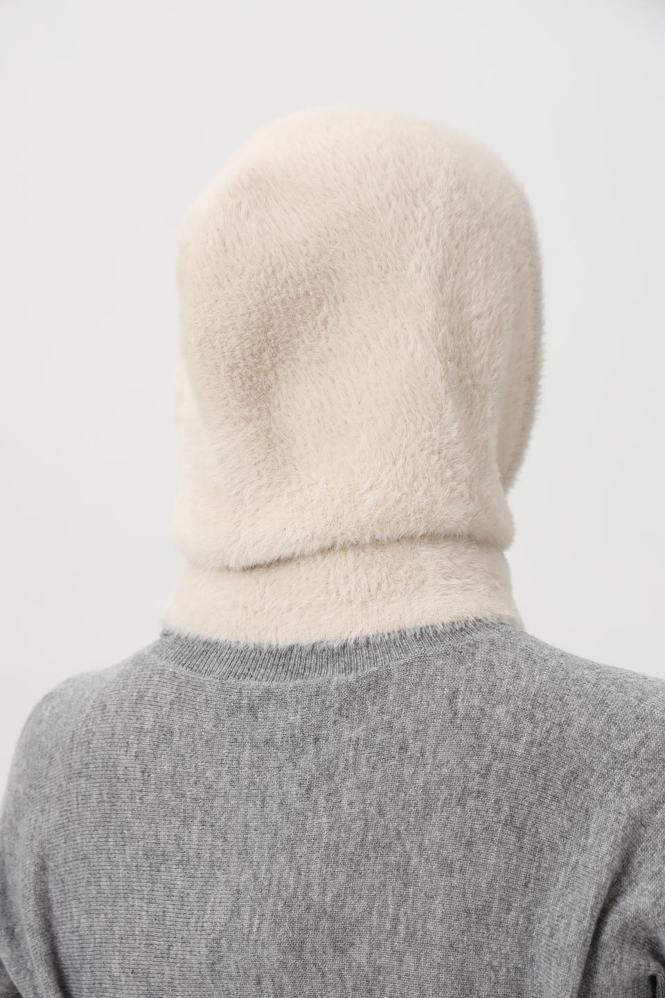 Шапка-капюшон Loevenich кремовый