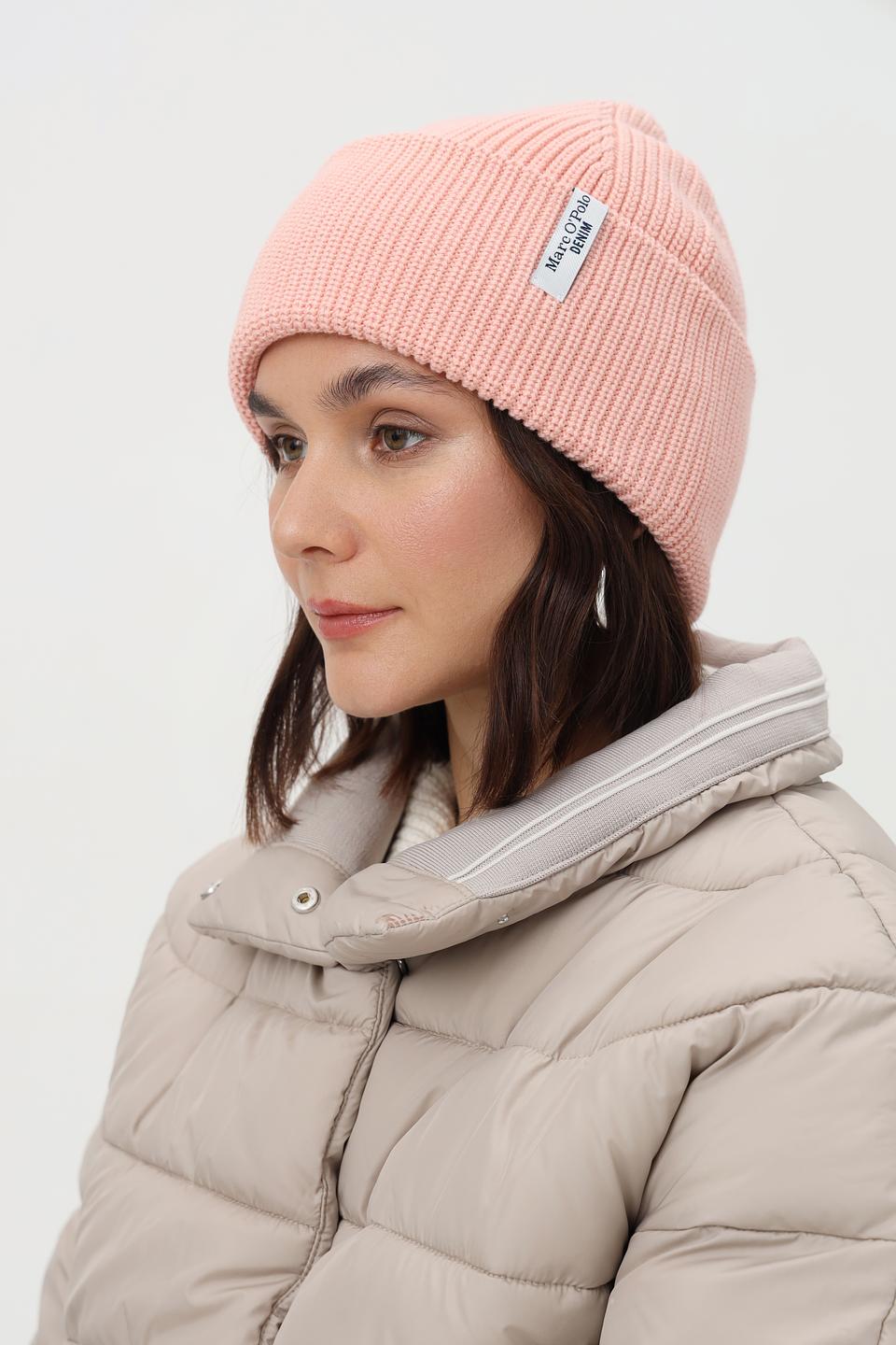 Шапка Marc O Polo DENIM розовая