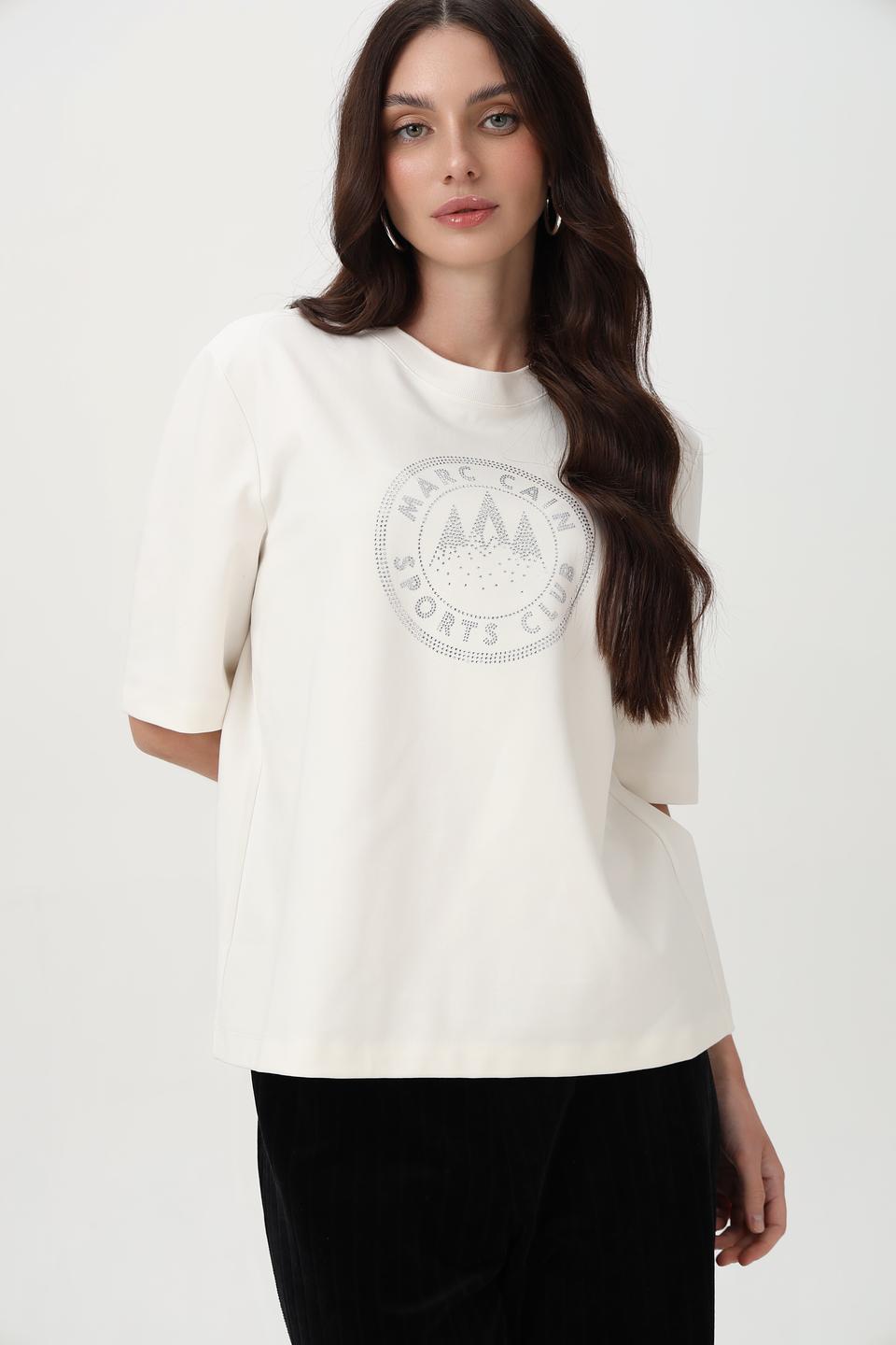 Футболка Marc Cain Sports с логотипом