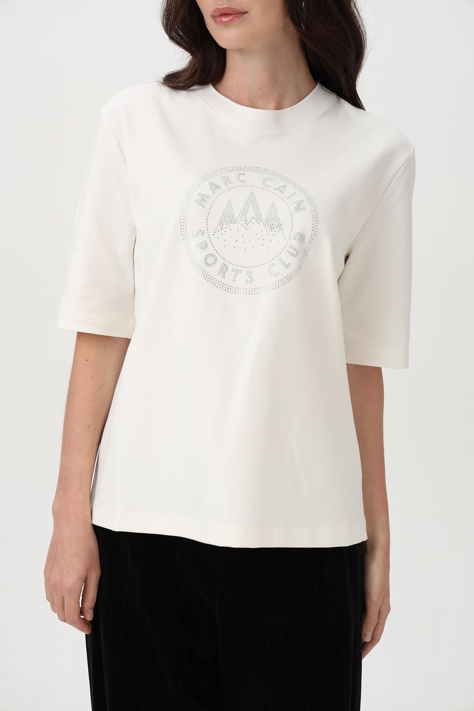 Футболка Marc Cain Sports с логотипом