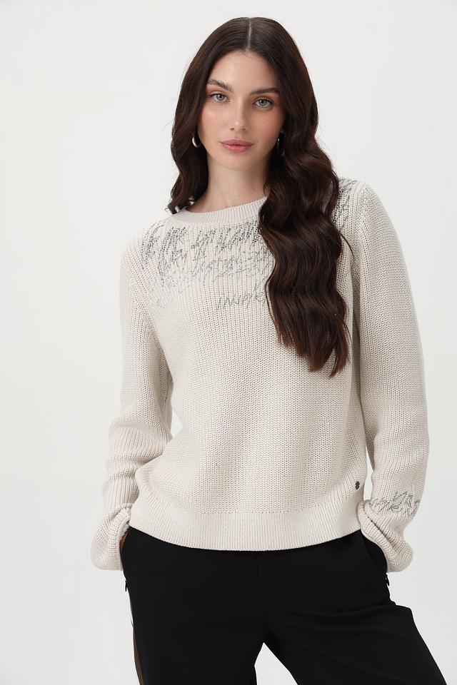 Пуловер Monari с вышивкой