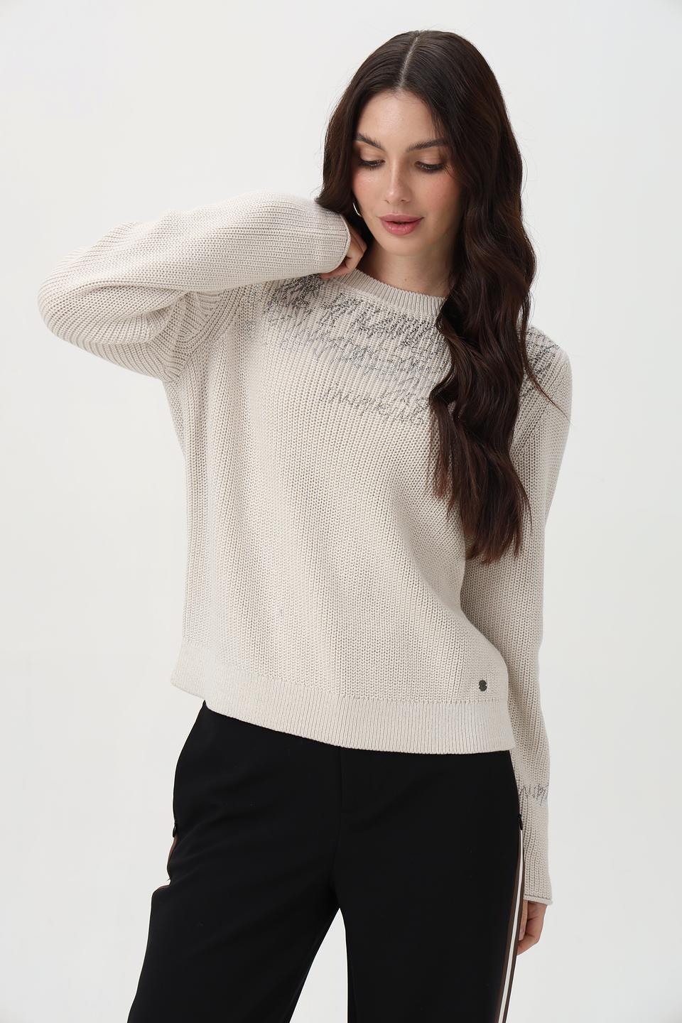 Пуловер Monari с вышивкой