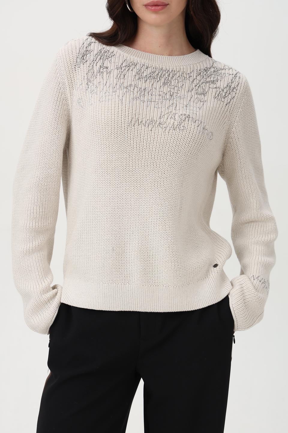 Пуловер Monari с вышивкой