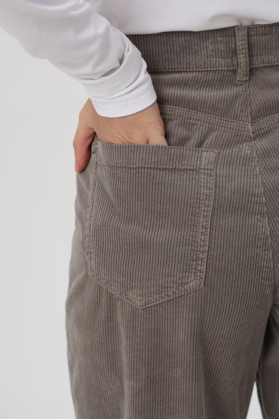 Брюки Marc Cain в полоску серого цвета