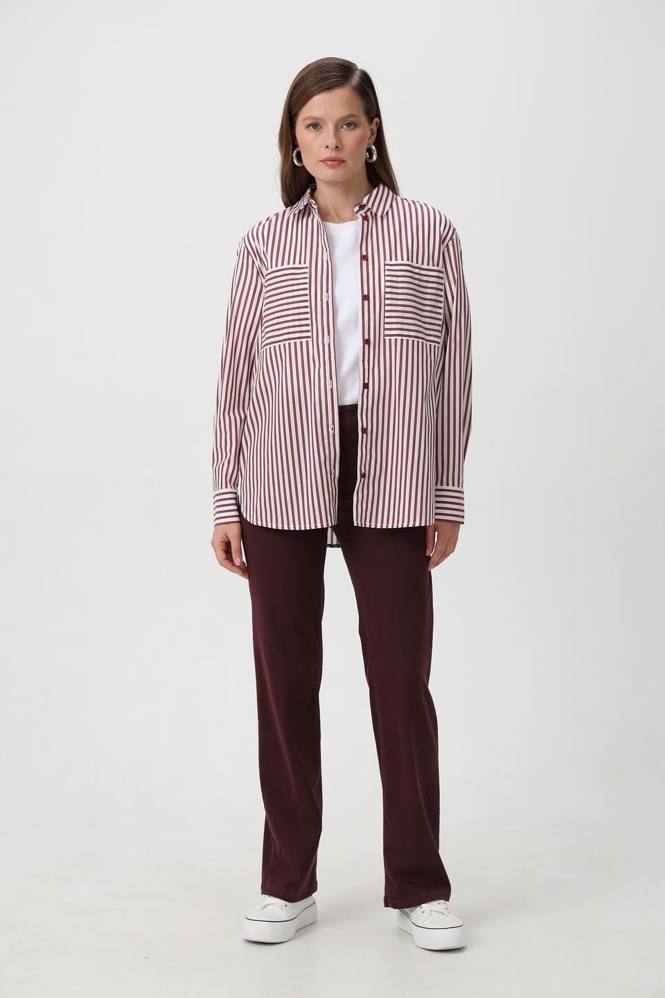 Рубашка Rabe collection в полоску