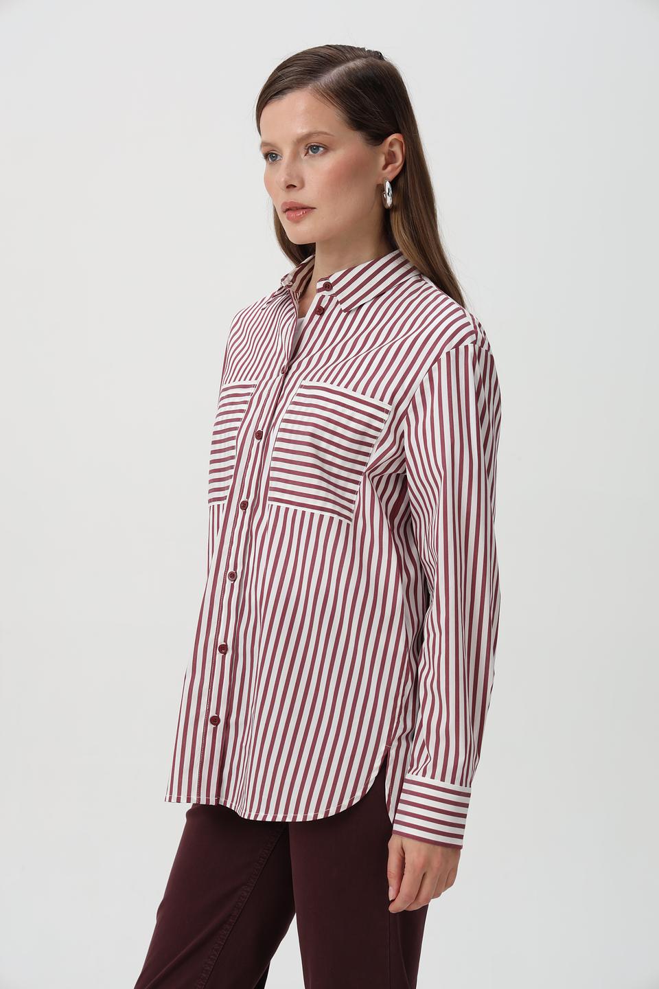 Рубашка Rabe collection в полоску