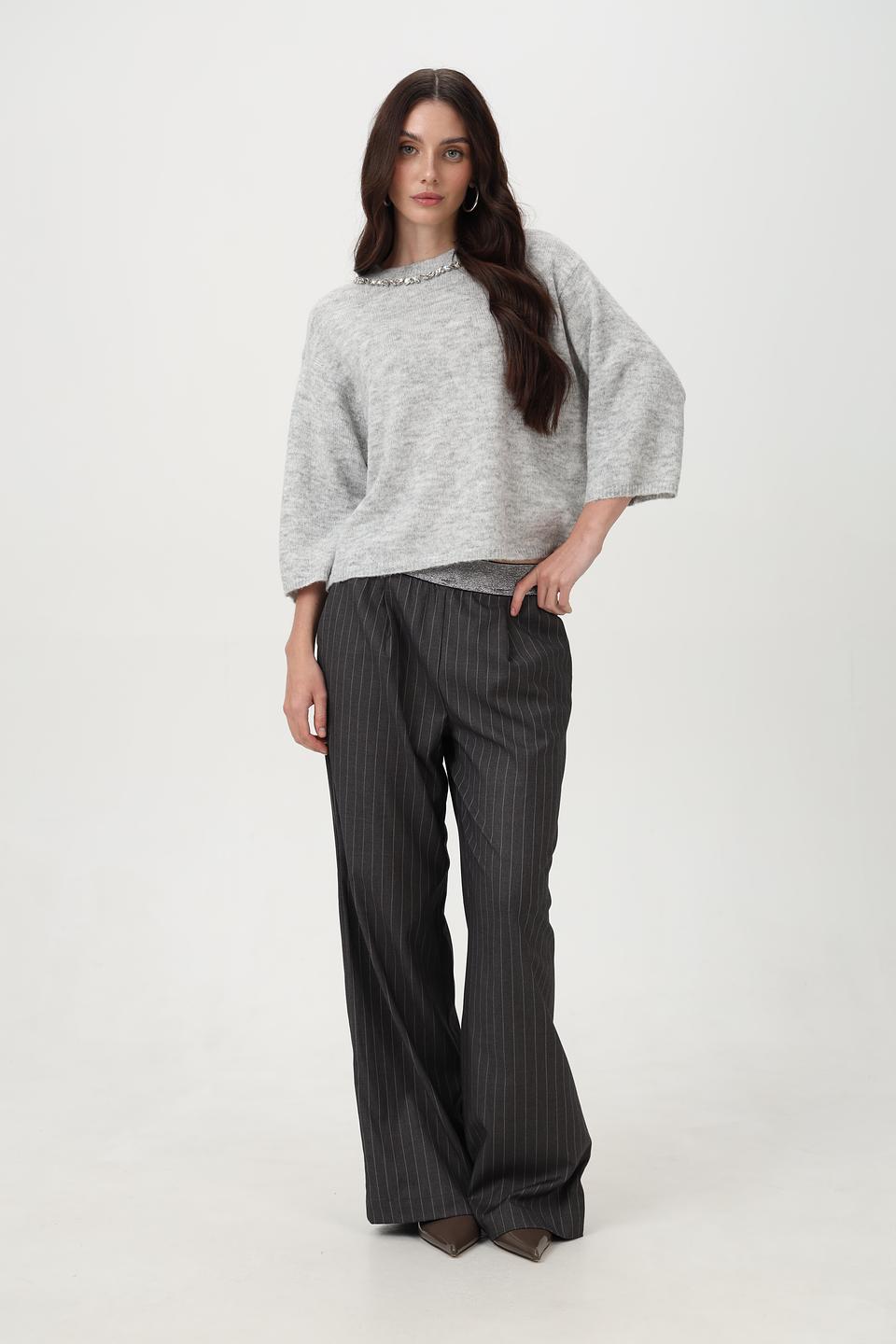 Пуловер Lecomte с цепью