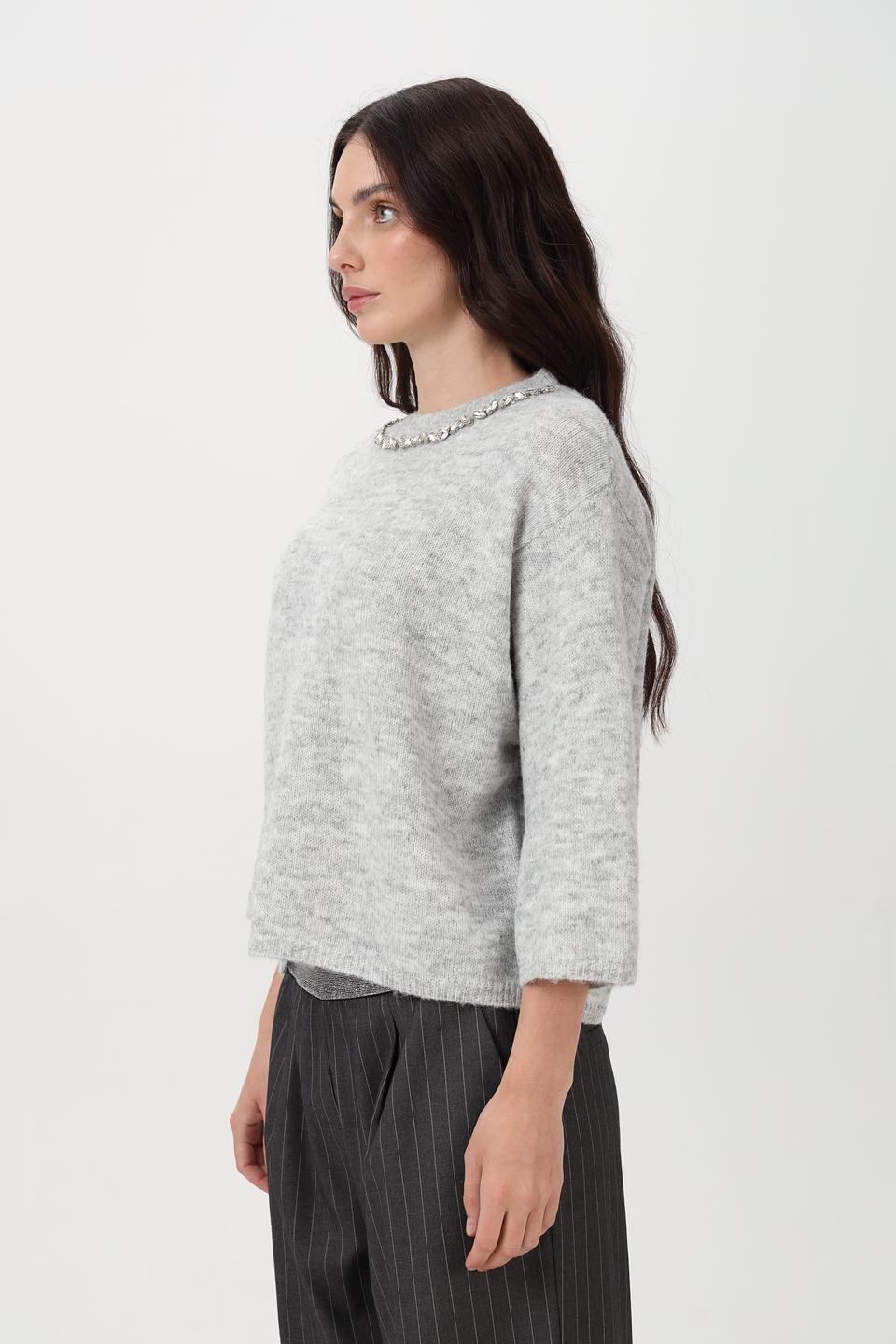 Пуловер Lecomte с цепью