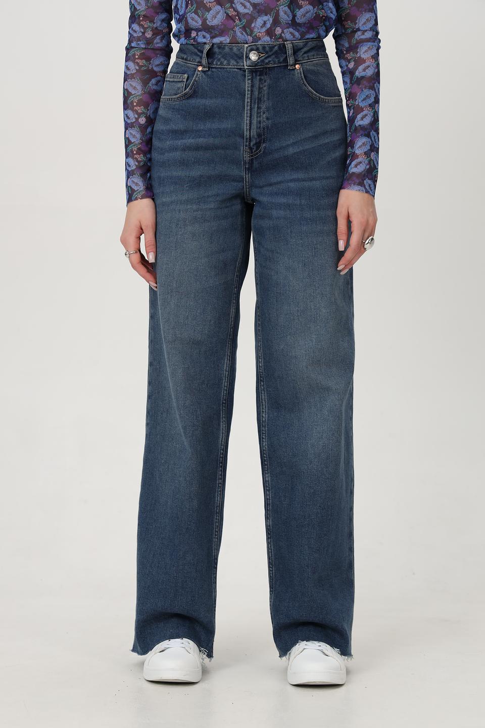 Джинсы широкого кроя Oui