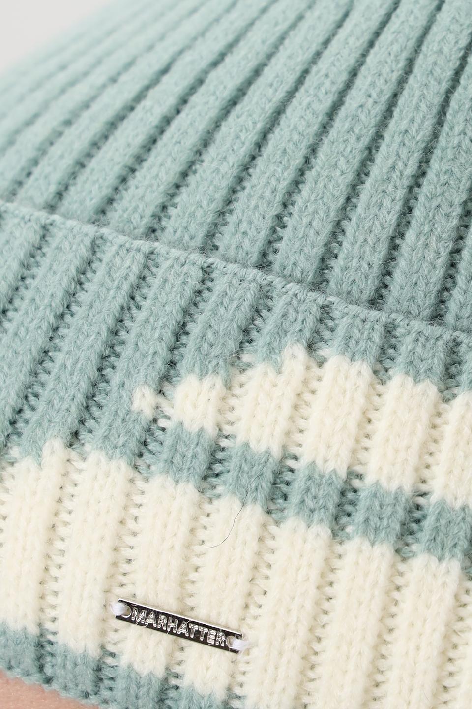 Шапка Marhatter с полосками