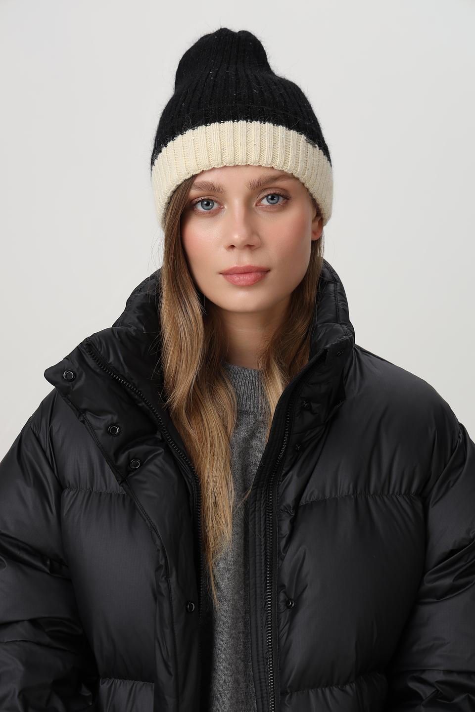 Шапка Marhatter вязаная двухцветная