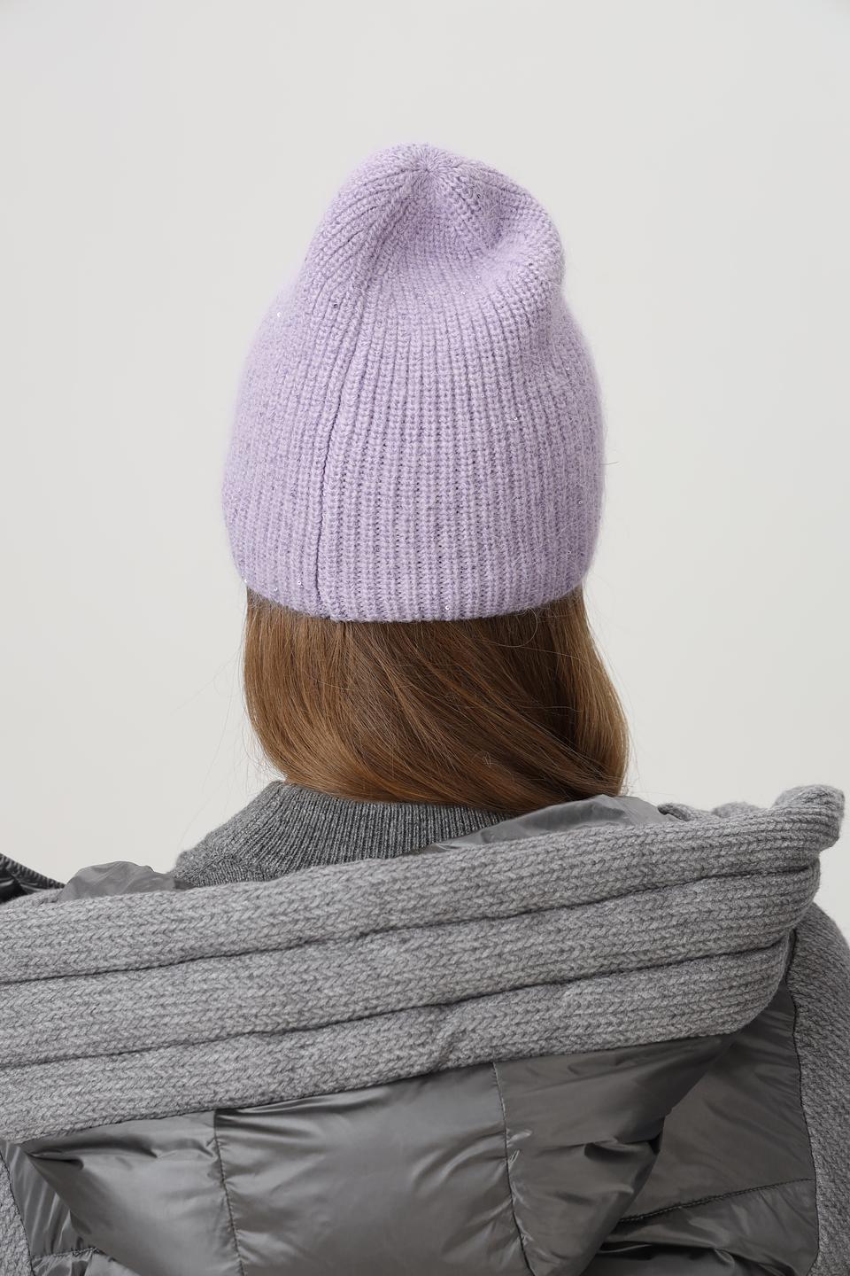 Шапка Marhatter женская лиловая