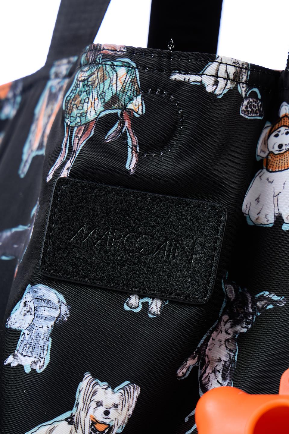 Сумка Marc Cain с принтом собак