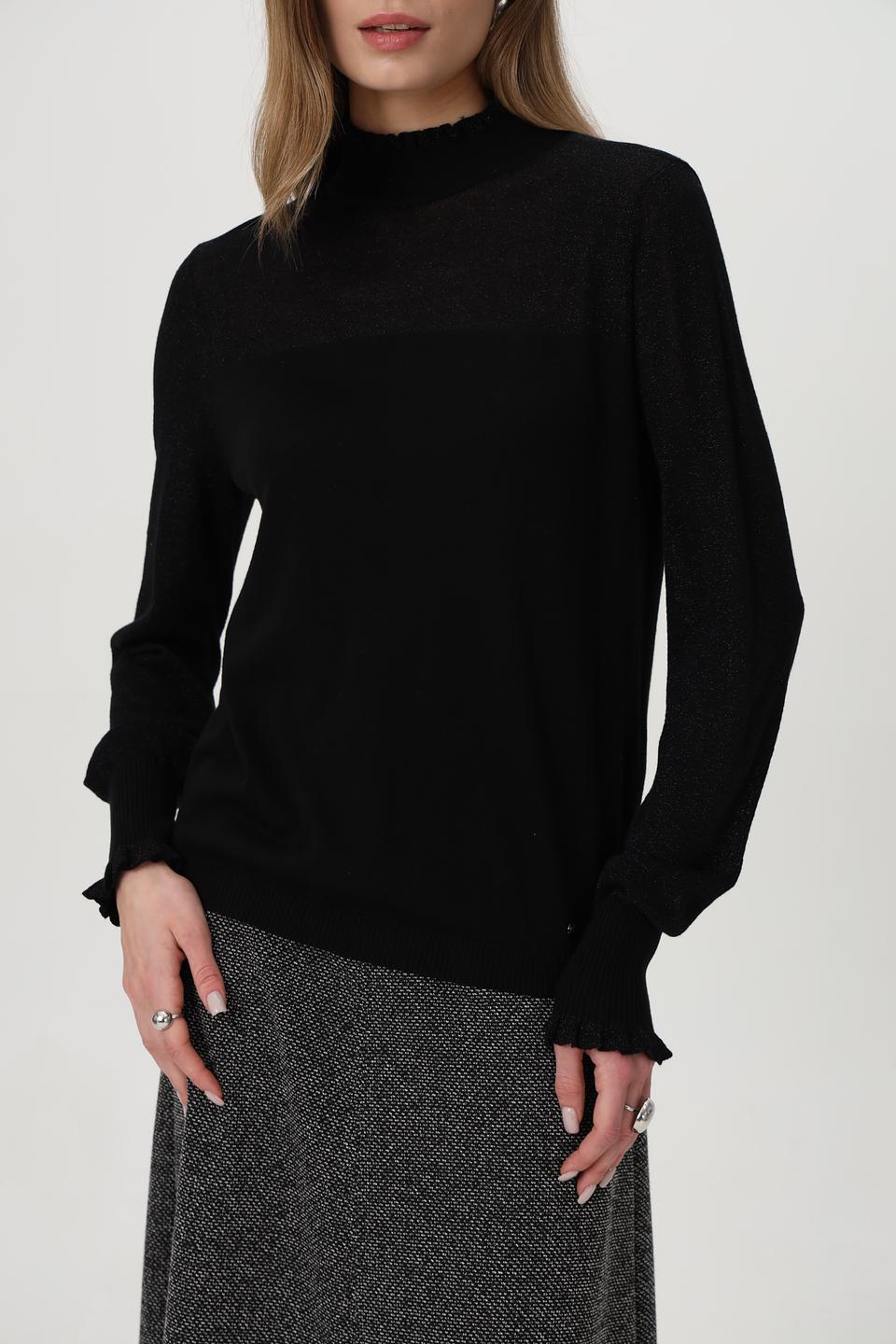 Пуловер Betty and Co с воротником-стойкой