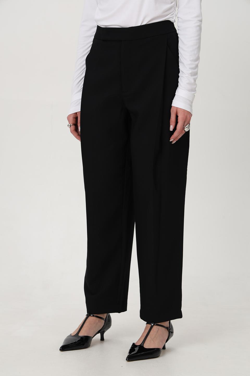 Брюки Oui классические черные
