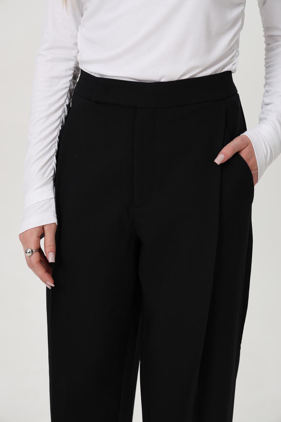 Брюки Oui классические черные