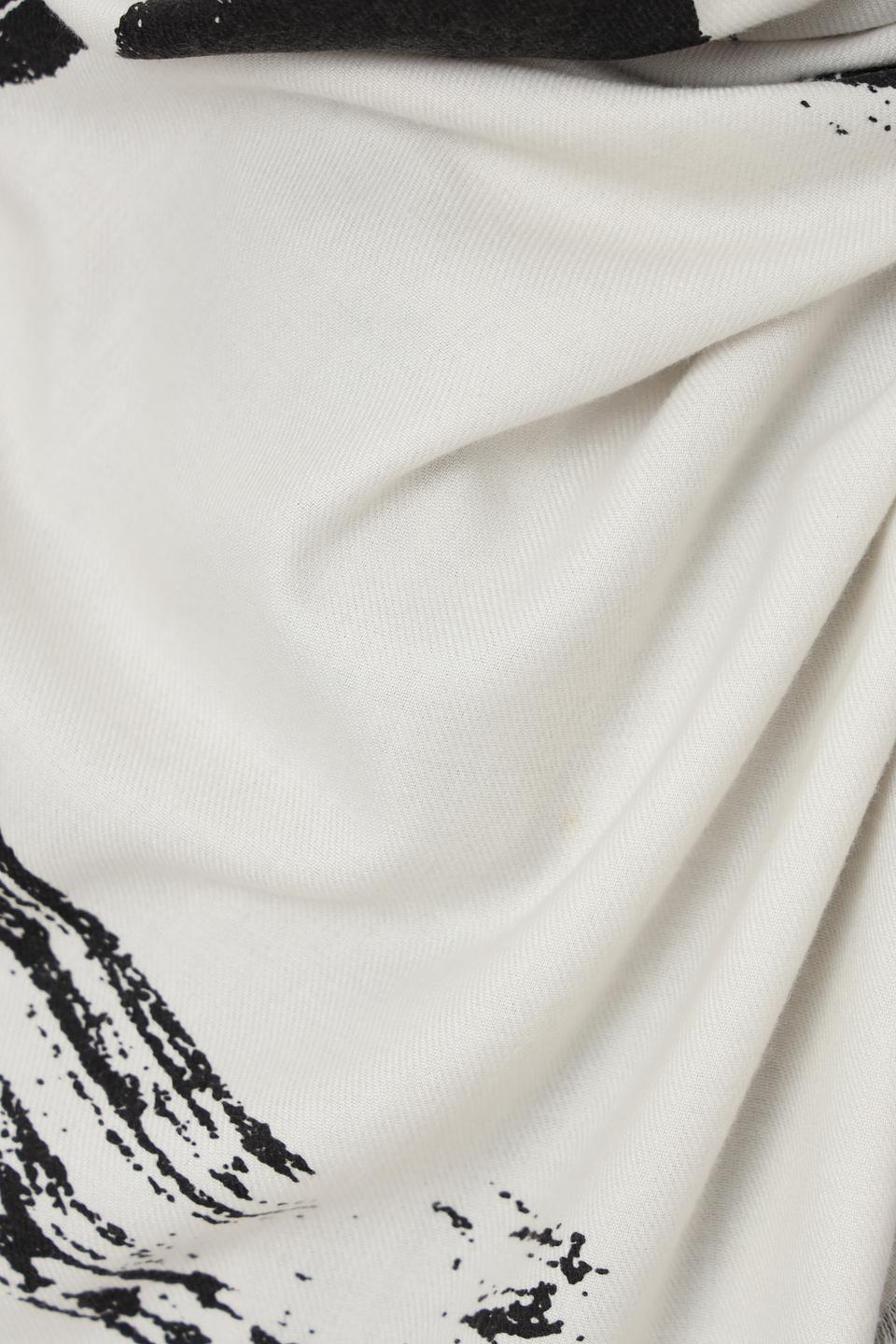 Платок Oui с графичным принтом