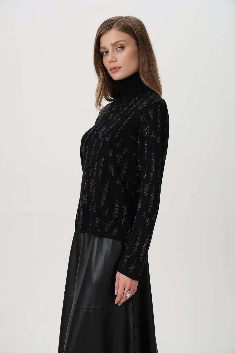 Пуловер Oui с узором