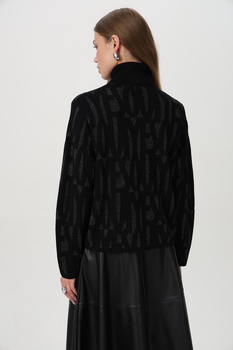 Пуловер Oui с узором