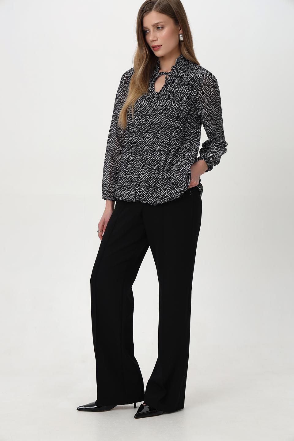 Блузка Bianca с принтом