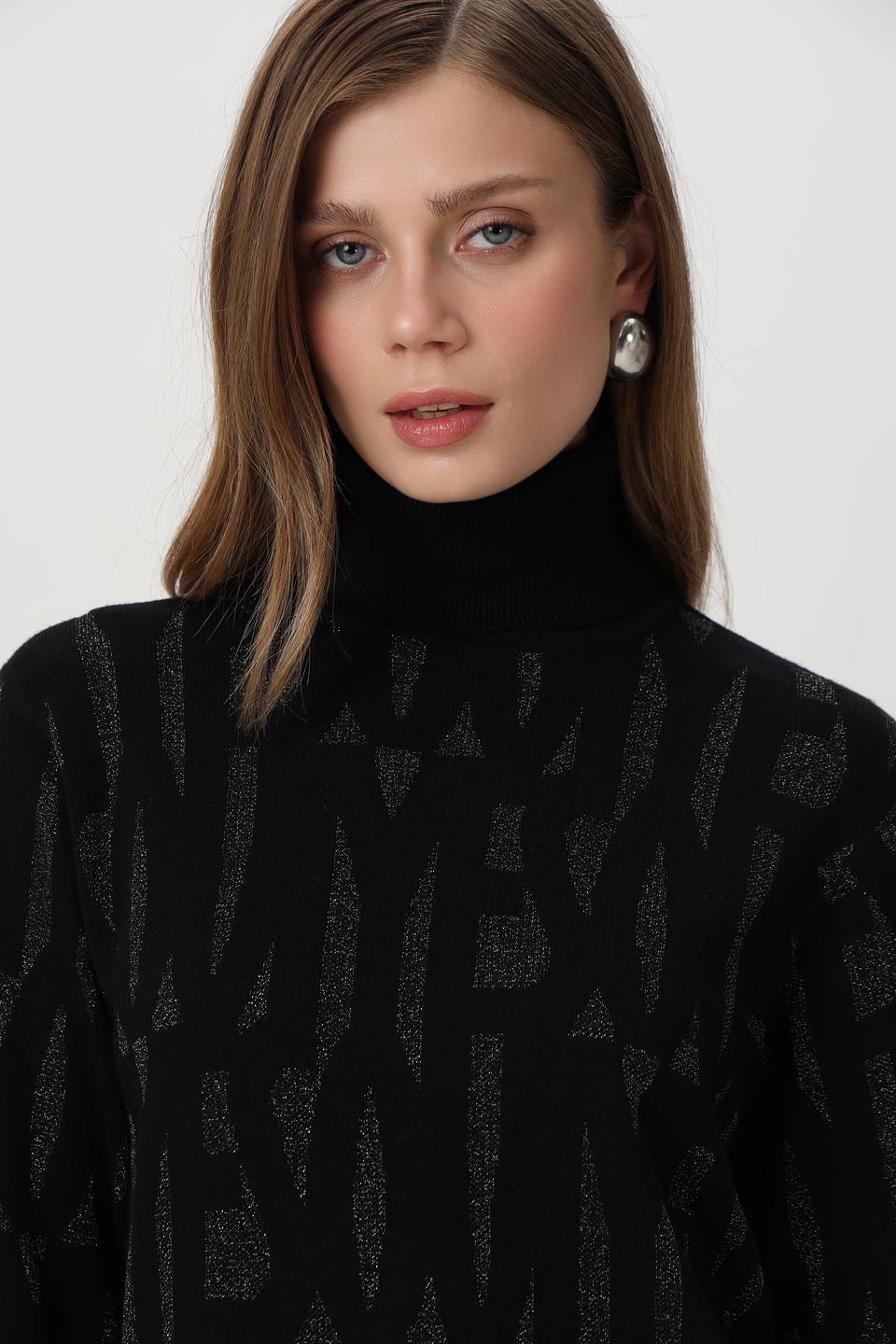 Пуловер Oui с узором